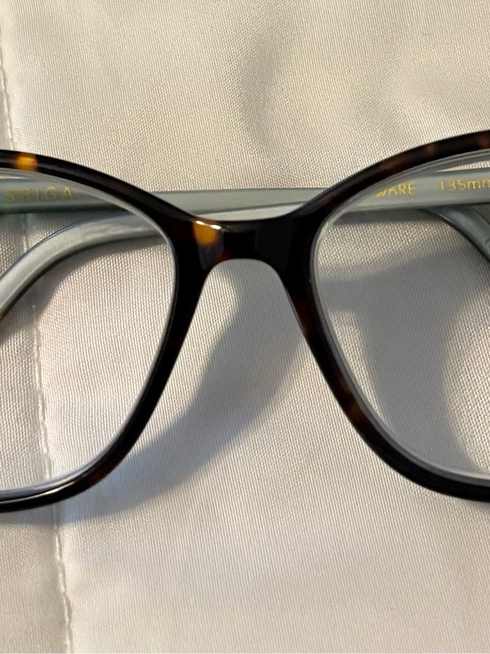 Via Spiga Tortoiseshell Women's Eyeglass Frames - Brown/Black